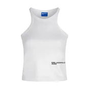 KARL LAGERFELD JEANS Top črna/srebrna