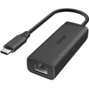 Hama mrezni adapter usb-c 3.1 muski na lan zenski ( 200360 )