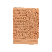 Rumena frotirna bombažna brisača 30x30 cm Classic – Zone