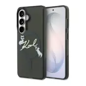 Maska Karl Lagerfeld IML KC Script MagSafe za Samsung S26/ S941B crna