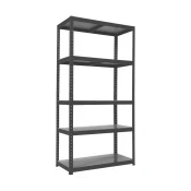 REGAL TOP175-II KOVINSKI 180x90x45cm 5 POLIC 175kg ANTRACIT, TOP PROFI | Topdom