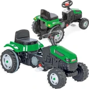 Pilsan traktor s pedalama - zeleni