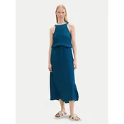 Tom Tailor Poletna obleka 1041514 Modra Regular Fit