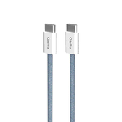 slomart Kabel Puro Fabrik 60W USB-C - USB-C 1,5m - moder