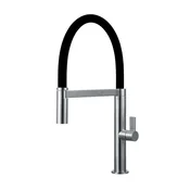 LUISINA kuhinjska armatura RC311DO055, inox massiv - inox črna mat