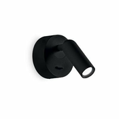 Ideal Lux - LED Stenski reflektor BEAN LED/3W/230V črna