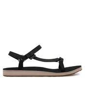 Teva  W Original Universal Slim Leather Sandals  Črna