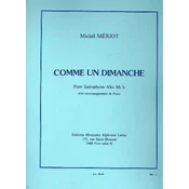 MERIOT:COMME UN DIMANCHE SAX