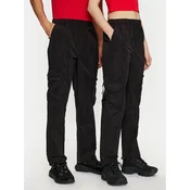 Rains Hlače iz tkanine Kano Pants Regular 19200 Črna Regular Fit
