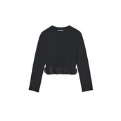 Mayoral Bluza 7030 Črna Regular Fit