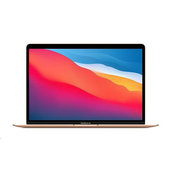 APPLE MacBook Air 13'', M1 čip sa 8-jezgrenim CPU-om i 7-jezgrenim GPU-om, 256GB, 8GB RAM-a - zlatni
