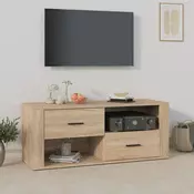 TV ormaric boja hrasta sonome 100x35x40 cm konstruirano drvo