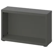 BESTA Okvir, temno siva, 60x20x38 cm