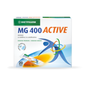 Dietpharm Magnezijum 400 Active granule sa zasladivacem 20 kesica