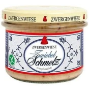 shumee Brezglutenska svinjska mast s čebulo, ekološka, 150 g Zwergenwiese