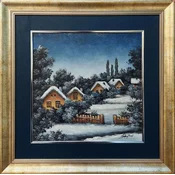 Zimsko jutro, 40x40 cm