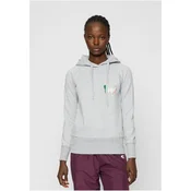 Damen Ladies Kicks Love EMB Hoody Gray