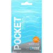 Masturbator Tenga Pocket Stroker Wave Line