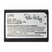 Peter Hadley CANON LP-E10, baterija