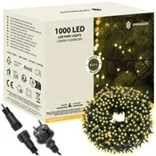 Springos novoletne lučke 1000 LED toplo bela 80 + 1,5m