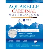 Clairefontaine blok Cardinal, 30x40 cm, 10 listni, 300 g