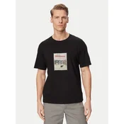 Jack & Jones Majica Montauk Photo 12290890 Črna Regular Fit