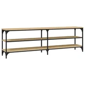 TV ormaric boja hrasta 160x30x50 cm od konstruiranog drva