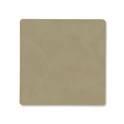 Podstavek za kozarce SQUARE NUPO 10 x 10 cm, zeliščni prah, usnje, LIND DNA