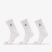 Nogavice Jordan Everyday Crew Socks 3-Pack White/ Black L
