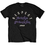 Aretha Franklin Respect Black L Majica