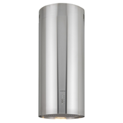 Klarstein Bolea, otočna kuhinjska napa, O38cm, način recirkulacije/odsesavanja zraka, 600m3/h, LED, vključno s filtri z aktivnim ogljem