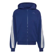 ADIDAS SPORTSWEAR Športna jopa na zadrgo AK temno modra/bela