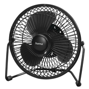 HAMA Metal namizni ventilator USB, 15 cm (6), 2 stopnji hitrosti