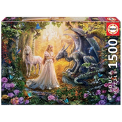 Puzzle Princeza i jednorog 1500 delova