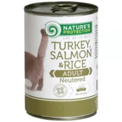 NP Adult Neutered Turkey, Salmon&Rice - 400 g