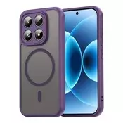 Hibridni ovitek HaloFrost II MagSafe za Xiaomi 17 - purple