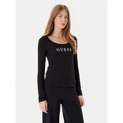 Guess Bluza O5RI00 KBBU1 Črna Regular Fit