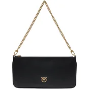 Pinko HORIZONTAL FLAT VITELLO SETA 102747 A0F1 Črna