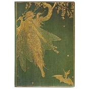 NOTES 12X17,5CM-MIDI CRTE  88L BEZ ZATVARANJA OLIVE FAIRY FLEXIS PAPERBLANKS FB9641-2