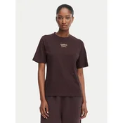 Reebok Majica Nikolina RK25708CCW Temno rjava Regular Fit