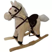 Klackalica Konjic plišani Happy Poni krem 8606031941576