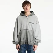 Mikina MISBHV Community Zipped Hoodie Ash Gray UNISEX XXL