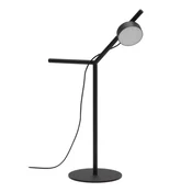 Črna kovinska LED zatemnitvena namizna svetilka (višina 61,5 cm) Orey – Kave Home