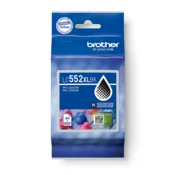 Toner crne boje Brother LC552XLBK, 60 ml, kapacitet 3.000 stranica