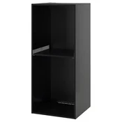 METOD Visoki element za ugradne uredaje, Crnosiva, 60x60x140 cm