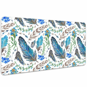 Decormat Podloga za pisalno mizo Bird feathers 120x60 cm