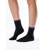 Barefoot rebraste nogavice z lureksom SHIMMER Black