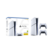 PlayStation Igralna konzola 5 Slim in dodaten DualSense kontroler