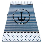 eoshop Preproga PETIT MARINE KOTVA MOŘE modra ( - Velikost: 180x270 cm)