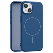 Velvet Touch MagSafe maska za iPhone 13/14 - Plava